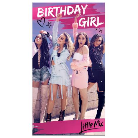 Little Mix Birthday Girl Birthday Card £2.10